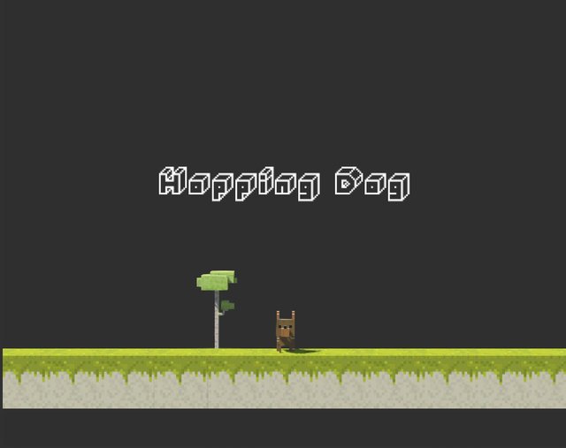 Hopping Dog