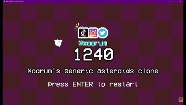 Xoorum's Generic Asteroids Clone