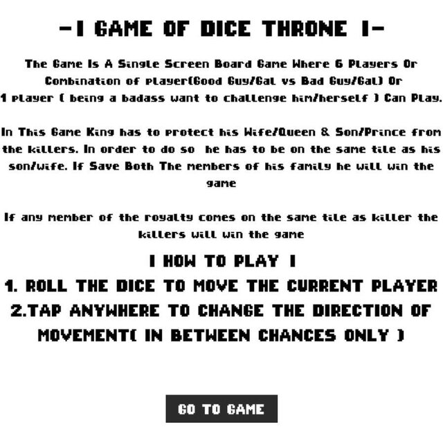 Game Of Dice Throne [GMTK2022]