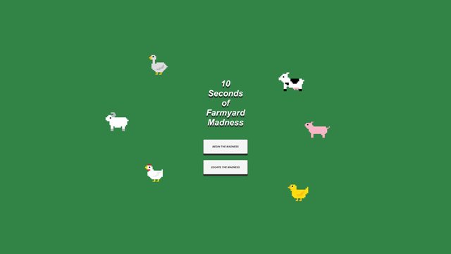 10 Seconds of Farmyard Madness