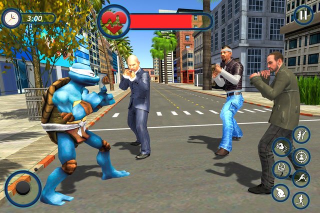 Super Turtle Warrior: Ninja Fighter