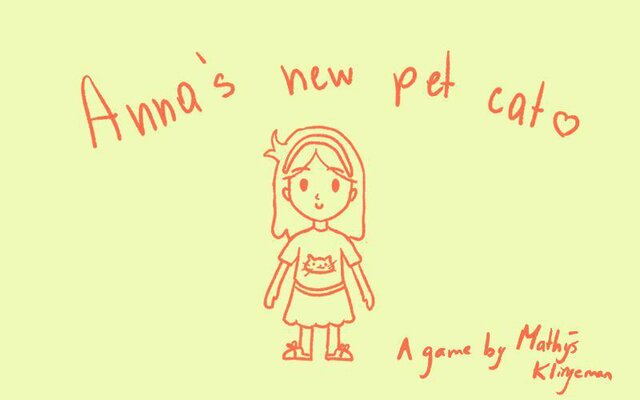 Anna's new pet cat