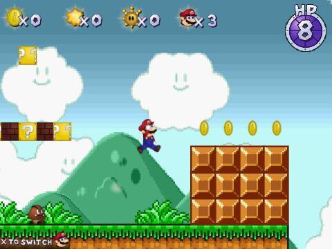 Super Mario on Scratch 6 Enlightened Lite Version - HTML Port