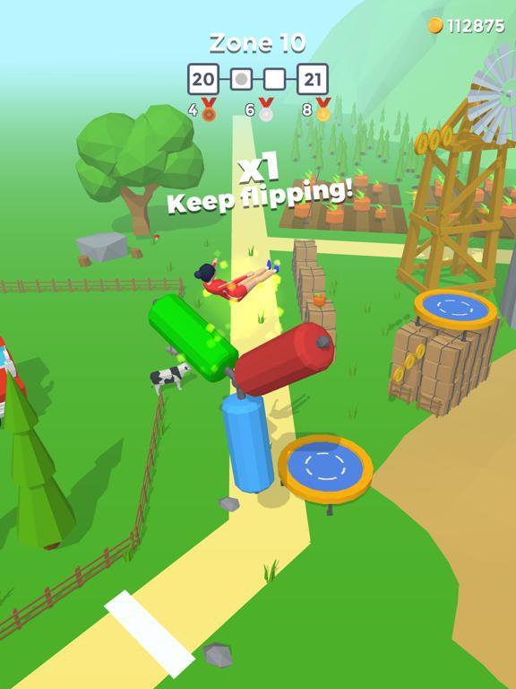 Flip Jump Stack