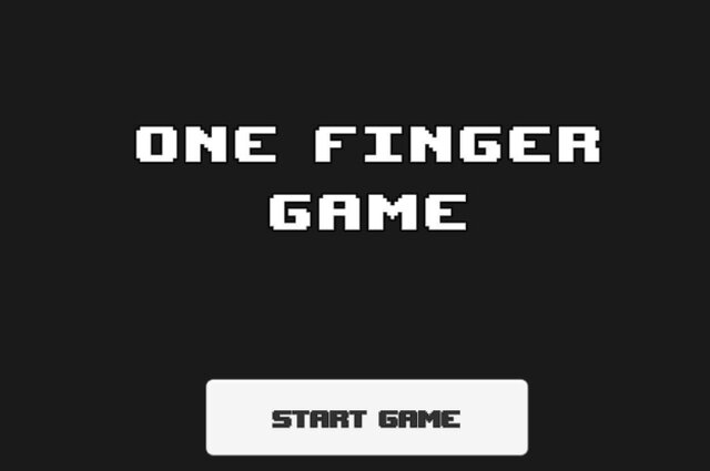 One Finger Game (itch)