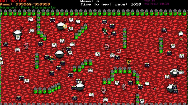 Pixel Pizza A Muerte