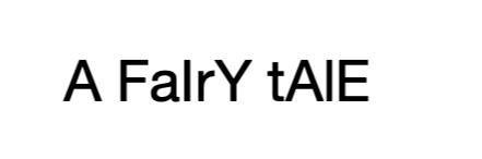 A Fairy Tale (itch)