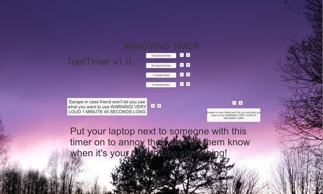 Annoying TootTimer