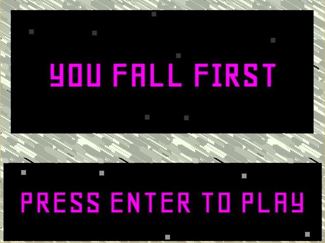 You Fall First