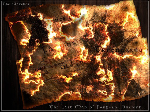 burn the maps while it's still dark!