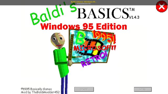 Baldi windows 95 edition still working on android