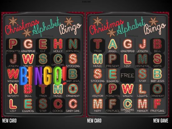 Activity Bingo Christmas