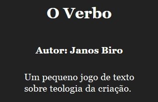 O Verbo