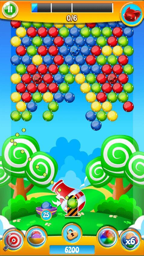 Fluffy Planet Bubble Shooter