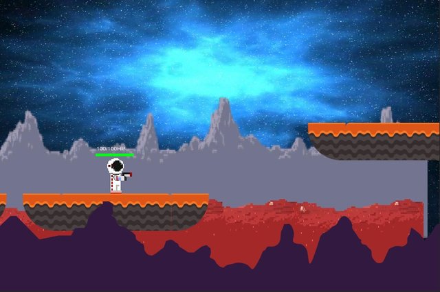 An Astronaut's Rough Advanture