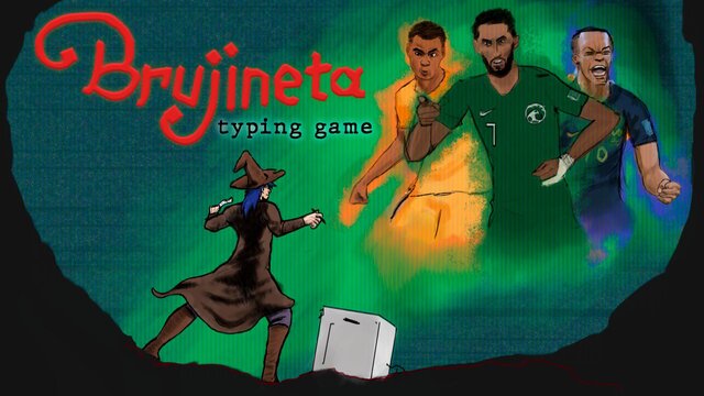 Brujineta typing game
