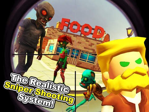 Zombie Town Sniper Shooting