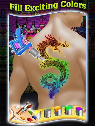 Super Tattoo Designer Game