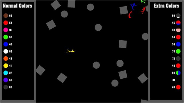 Ragdoll Elimination Simulation 22 Colors