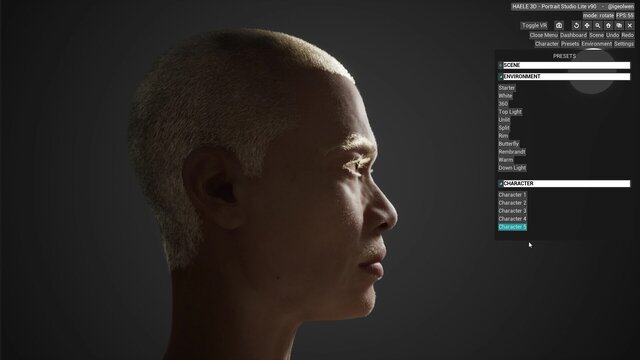 HAELE 3D - Portrait Studio Lite - Drawing References