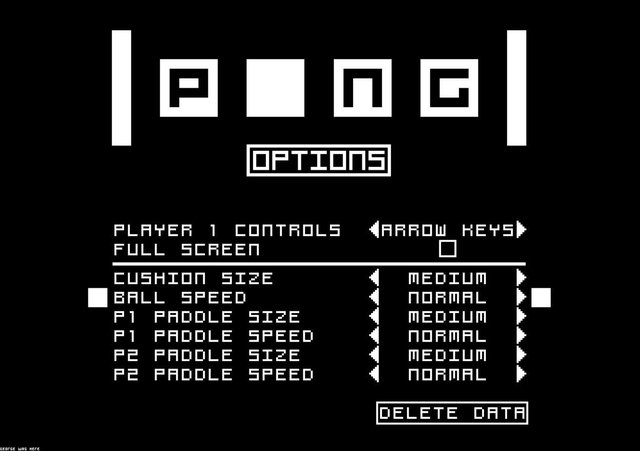 PONG (itch) (George McDonagh)