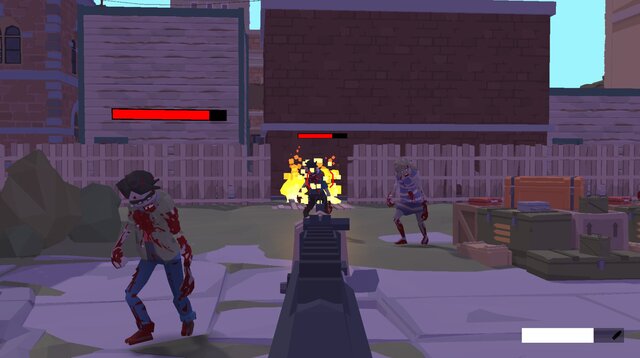 Among the zombies