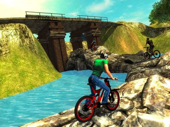 Crazy Off road Mountain Bicycle Rider Simulator 3D