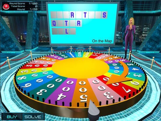 3D Wheel Words Show