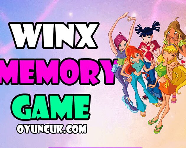 Winx Memory Match Game