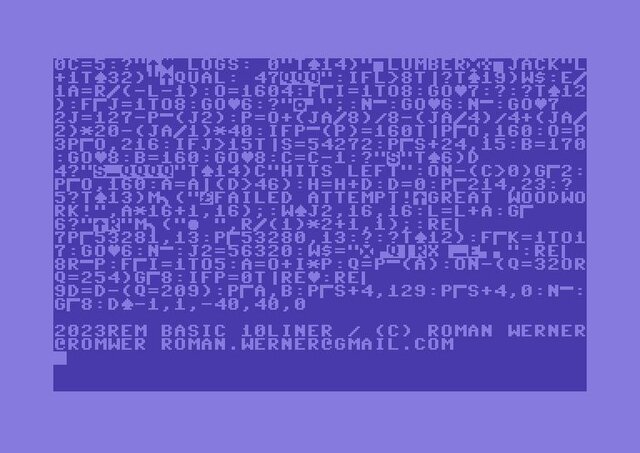 Lumberjack (C64) by romwer