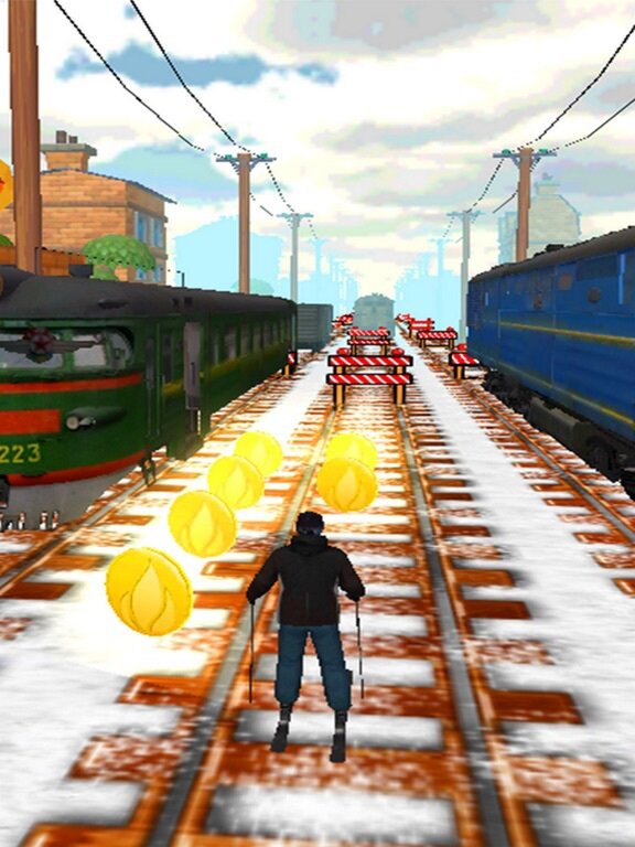 Subway Skating Surfers 3D