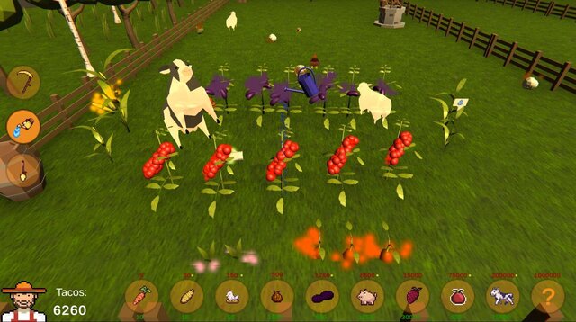 A farm game I created for a birthday gift.
