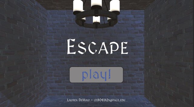 Escape (itch) (Lauren DeMaio)