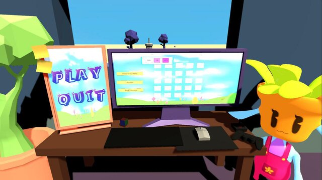 Serious game about game development