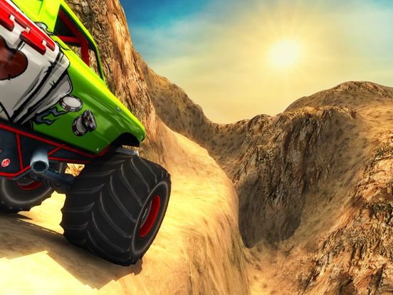 Offroad Monster Truck Desert Safari Hill Driving