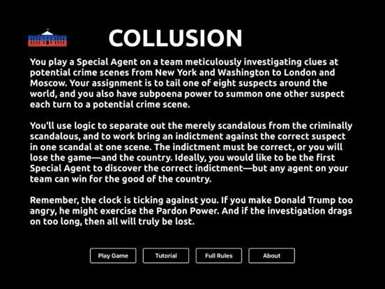 Collusion Game