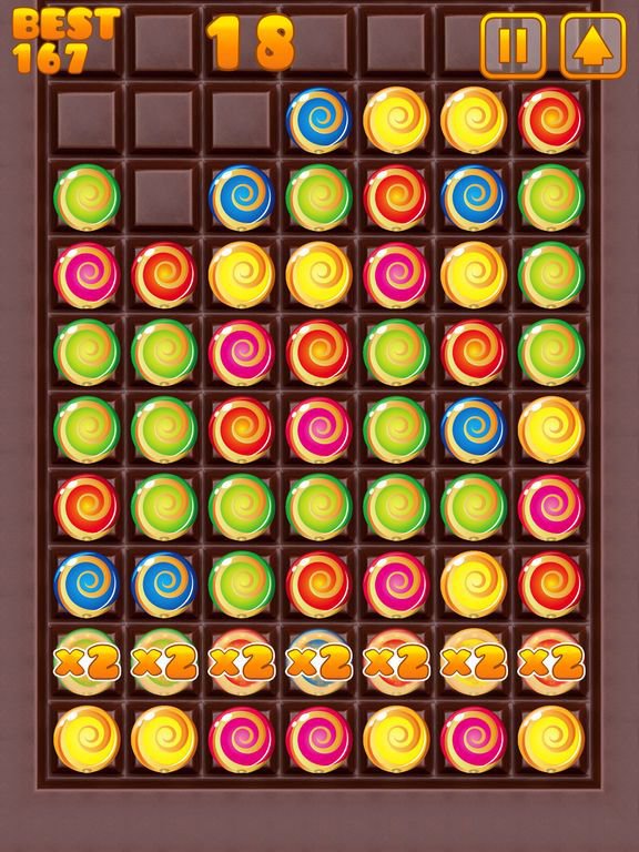 Candy Collapse Sweet Lollipop Edition