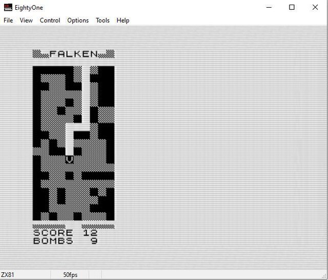 ZX81 Falken's Maze