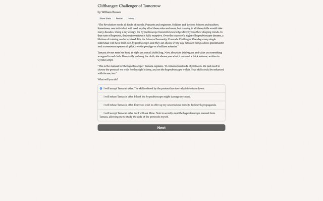 Cliffhanger: Challenger of Tomorrow