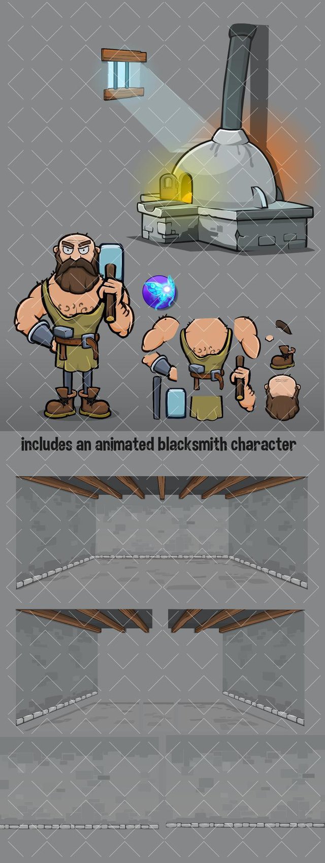 Forge scene creation pack