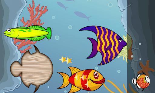 Puzzle for Toddlers Sea Fishes