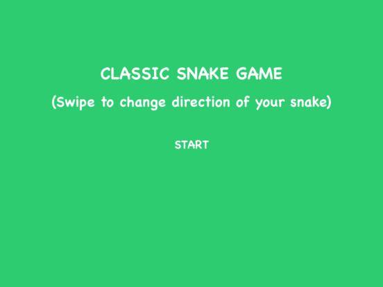 The Classic Snake Game