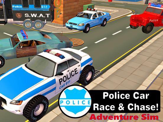 Police Car Race Chase Sim 911