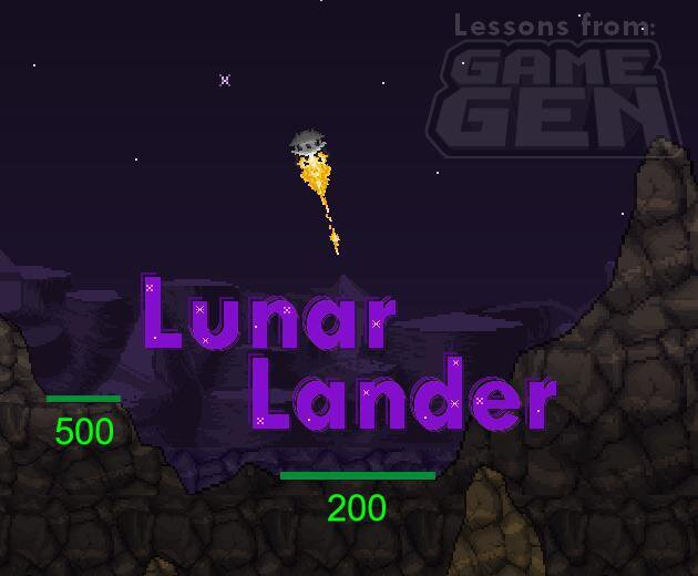 Game Gen - Lunar Lander