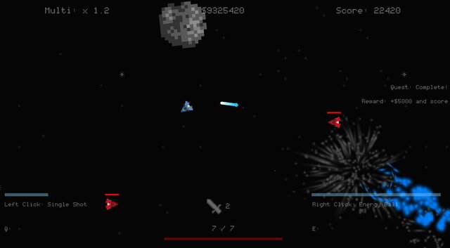 Asteroids... But Roguelite