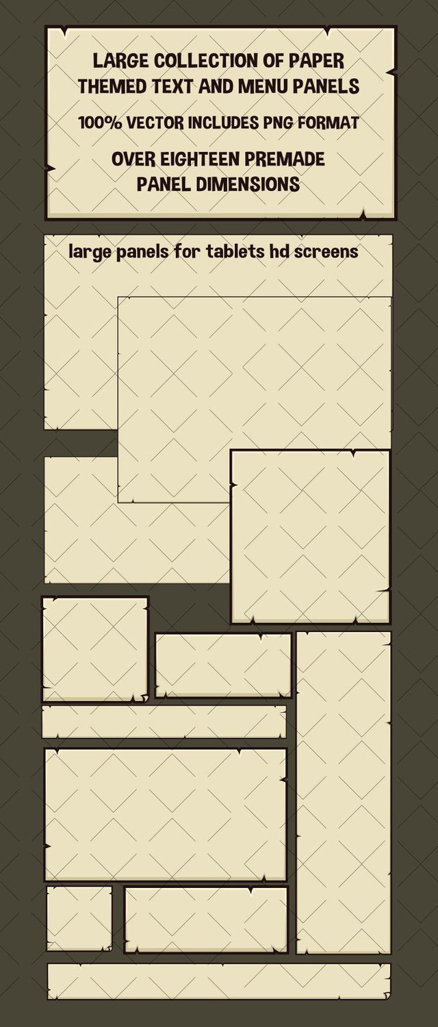 Paper panels