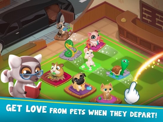 Tap Pets Hotel - Idle Сlicker
