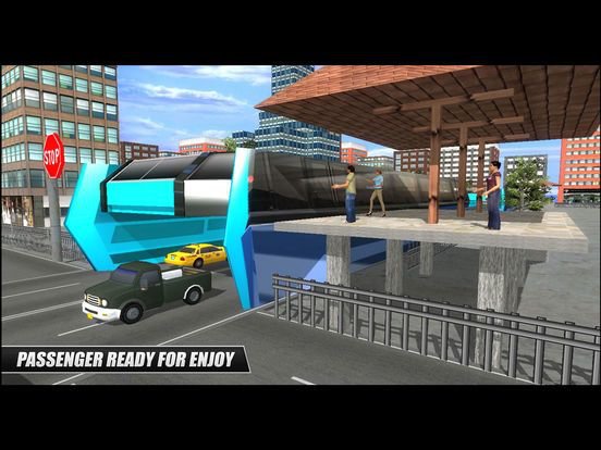 China bus driving - elevated bus mania 2017