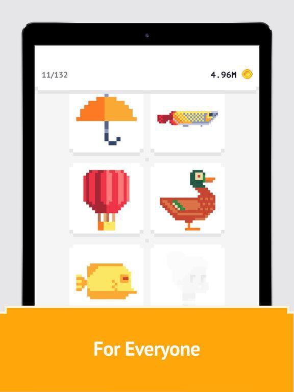 Idle Pixel Art Coloring Book