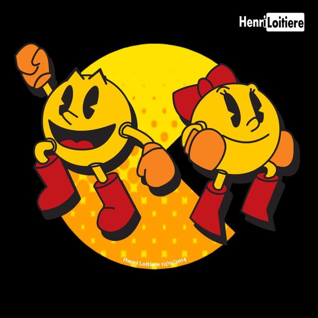 Pac-Man and Ms. Pac-Man